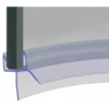 Pre-Curved Shower Seal For Screens, Doors Or Panels | Fits 4, 5 Or 6mm Glass | Seals 15-20mm Gaps | SEAL017 (85cm)
