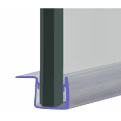 Shower Seal For Screens, Doors Or Panels | Fits 4, 5 Or 6mm Glass | For When There Is No Gap | SEAL031 (80cm)