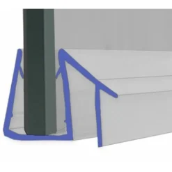 Shower Seal For Screens, Doors Or Panels | Fits 8, 9 Or 10mm Glass | For When There Is No Gap | SEAL075 (80cm)