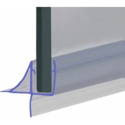 Shower Seal For Screens, Doors Or Panels | Fits 8, 9 Or 10mm Glass | Seals 1-6mm Gaps | SEAL118 (80cm)
