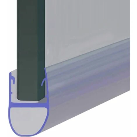 Shower Seal For Screens, Doors Or Panels | Fits 8, 9 Or 10mm Glass | Seals 3-7mm Gaps | SEAL009 (80cm) 1 Shower Seal For Screens, Doors Or Panels | Fits 8, 9 Or 10mm Glass | Seals 3-7mm Gaps | SEAL009 (80cm)