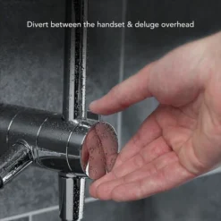 Mira Azora Dual Head Electric Shower 9.8kW Power Glass Clearscale 1.1634.156 -Bathroom Supplies Store 31599564 5