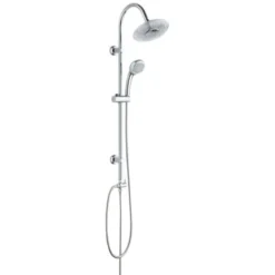 Overhead Shower Set With LED Lights GALAXIS Chrome SCHÜTTE