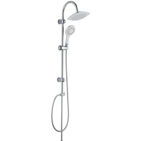 Overhead Shower Set TENERIFFA Chrome-White SCHÜTTE 1 Overhead Shower Set TENERIFFA Chrome-White SCHÜTTE