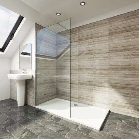 Elegant Walk In Shower Door Wet Room Screen Glass Tempered Safety Glass 1000 X 1850mm Clear Glass 6mm Glass 1 Elegant Walk In Shower Door Wet Room Screen Glass Tempered Safety Glass 1000 X 1850mm Clear Glass 6mm Glass