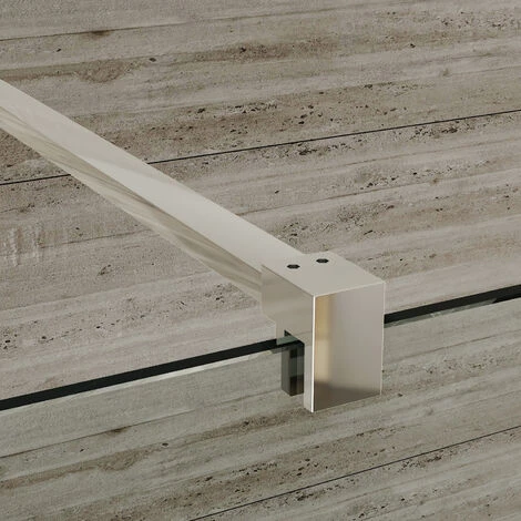 Elegant Walk In Shower Door Wet Room Screen Glass Tempered Safety Glass 1000 X 1850mm Clear Glass 6mm Glass 3 Elegant Walk In Shower Door Wet Room Screen Glass Tempered Safety Glass 1000 X 1850mm Clear Glass 6mm Glass - Image 3