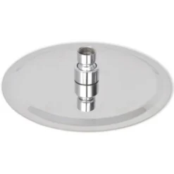 Rain Shower Head Stainless Steel 20 Cm Round VidaXL -Bathroom Supplies Store 3350947 3