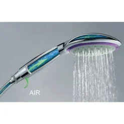 Eco Water Saving Showerhead - Green 5 Setting -Bathroom Supplies Store 33982343 5