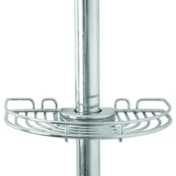 Croydex Easy Fit Shower Riser Rail Soap Basket