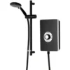 Triton Aspirante Enhance Electric Shower 9.5kW Matte Black 5 Spray Head Modern