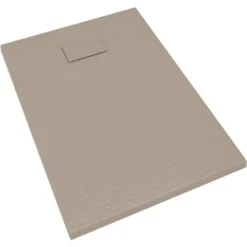 Shower Base Tray SMC Brown 100x70 Cm VidaXL -Bathroom Supplies Store 34923885 4