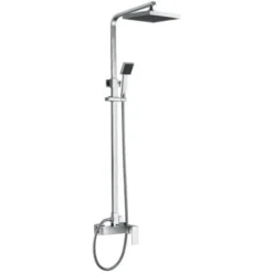 Chrome Wall Shower Column - Sirius