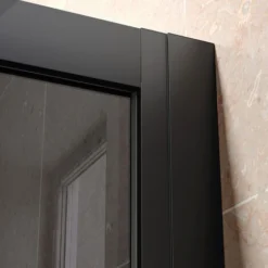 ELEGANT Black Shower Enclosure Sliding 1200 X 800 Mm Bathroom 8mm Nano Glass Shower Enclosure Easy Clean With 800mm Side Panel + Anti-Slip Shower Tray And Waste -Bathroom Supplies Store 35337732 5