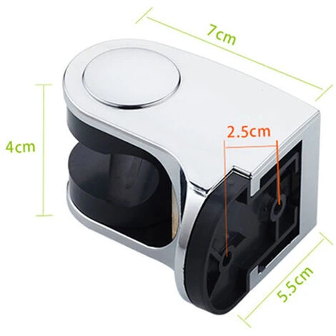 Handheld Shower Head Wall Mounted Shower Bracket Adjustable Wide Angle To Fit Any Bathroom 5 Handheld Shower Head Wall Mounted Shower Bracket Adjustable Wide Angle To Fit Any Bathroom - Image 5