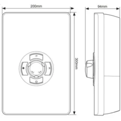 Triton Aspirante Enhance Electric Shower 8.5kW Matte Black 5 Spray Head Modern -Bathroom Supplies Store 36209073 5