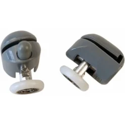 LangRay 23mm Shower Door Rollers, 8pcs Shower Door Rollers, Shower Door Pulley, Sliding Bathroom Door Rollers For Bathroom Shower Enclosure -Bathroom Supplies Store 37150174 5