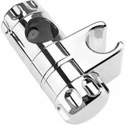 Shower Bracket, Universal Hand Adjustable Shower Head Bracket, Fixed Shower Heads, 25MM ABS Rail Slide Bar Flange Adjustable Shower Bracket, 90 Degree Adjustable SOEKAVIA -Bathroom Supplies Store 38051671 3