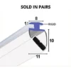 Magnetic Shower Seal For Screens Or Doors | Fits Into A Channel | Sold As Pairs | MAG018 (200cm)