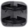 Shower Shelf Corner Shelf Shower Basket Drill-co.ukee Shower Shelves For Bathroom, Space Aluminum, Matte Finish, Bathroom Shelf, 2-Piece Black SOEKAVIA
