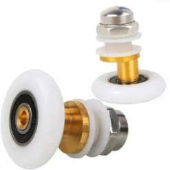 4 Piece Shower Caster Shower Caster Shower Door Wheel Shower Door Sliding Rollers Replacement Roller For Shower Door Roller (23mm) SOEKAVIA -Bathroom Supplies Store 38917694 5