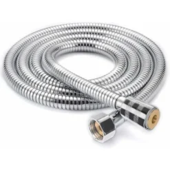Shower Hose 2m, Universal Extendable Shower Hose Shower Head Explosion-proof, Anti-Twist And Anti-Corrosion Stainless Steel Hose, Double Loop Encryption SOEKAVIA