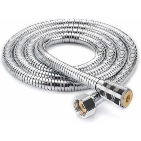 Shower Hose 2m, Universal Extendable Shower Hose Shower Head Explosion-proof, Anti-Twist And Anti-Corrosion Stainless Steel Hose, Double Loop Encryption SOEKAVIA 1 Shower Hose 2m, Universal Extendable Shower Hose Shower Head Explosion-proof, Anti-Twist And Anti-Corrosion Stainless Steel Hose, Double Loop Encryption SOEKAVIA