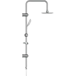 Shower Set DUSCHTRAUM Chrome And White EISL -Bathroom Supplies Store 42061680 3