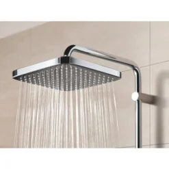 Grohe Vitalio Start System 250 Cube Shower Column With Mixer + 2 Jets Hand Shower (26696000) -Bathroom Supplies Store 43308468 3