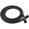 1.5M / 2M PVC Smooth Shower Hose,Black,high Pressure Explosion-Proof Hose,Anti-Kink And Leak Suitable,for All Shower Heads. (1.5M)