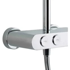 Swiss Aqua Technologies Shower Column With Mechanical Mixer, White/Chrome (SATSSPKP) -Bathroom Supplies Store 47010535 4