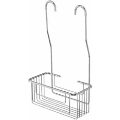 Croydex Rust Free Shower Mixer Basket Caddy Hook Over Bathroom Chrome Plated -Bathroom Supplies Store 48538887 3