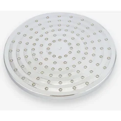 Bathroom 200mm Chrome Modern Round Overhead Swivel Rain Shower Head