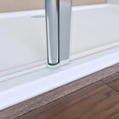 ELEGANT 800mm Frameless Walk In Shower Door Screen With 300mm Flipper Panel 6mm Tempered Glass Shower Enclosure -Bathroom Supplies Store 52074144 5