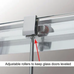 ELEGANT 6mm Safety Tempered Glass 900 X 760 Mm Sliding Corner Entry Shower Enclosure -Bathroom Supplies Store 53486902 4