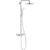 Grohe Euphoria SmartControl System 260 Mono Shower System With Thermostat For Wall Mounting, Chrome (26509000)