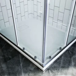ELEGANT Shower Door And Enclosure 1200 X 900mm Sliding Reversible Corner Entry Shower Cabin With Stone Tray And Riser Kit -Bathroom Supplies Store 54324862 5