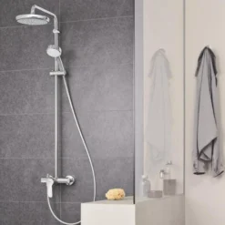 Grohe Tempesta Cosmopolitan System 210 Shower System With Single Lever For Wall Mounting, Chrome (26224001) -Bathroom Supplies Store 54553694 3
