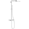 Grohe Euphoria SmartControl System 310 Cube Duo Shower System With Thermostat For Wall Mounting, Chrome (26508000)