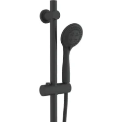 Croydex Nero 3 Function Shower Set Matt Black -Bathroom Supplies Store 54819358 4