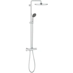 Grohe Vitalio Start Shower System With Thermostat For Wall Mounting, Chrome (26816000)