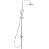 Swiss Aqua Technologies Shower Set With 3 Jets Hand Shower, Rail With Slider + 25.4cm XL Head Shower, Chrome (SATPIPET)