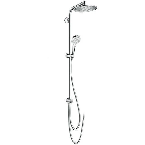Hansgrohe Crometta S Showerpipe 240 1jet EcoSmart 9 L/min Reno (27270000) 1 Hansgrohe Crometta S Showerpipe 240 1jet EcoSmart 9 L/min Reno (27270000)