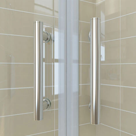 ELEGANT 1200x800mm Offset Quadrant Shower Enclosure 6mm Safety Tempered Glass Wet Room 3 ELEGANT 1200x800mm Offset Quadrant Shower Enclosure 6mm Safety Tempered Glass Wet Room - Image 3