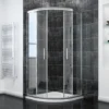 ELEGANT 900 X 900 Mm Quadrant Sliding Door Waterproof Shower Cubicle 6mm Walk In Tempered Glass Bathroom Enclosure