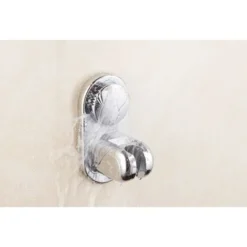 MUFF Shower Head Stand Suction Adjustable Wall Mount Sticky Suction Cup White -Bathroom Supplies Store 56403302 3