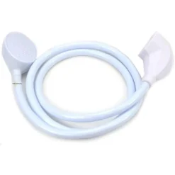 Single Shower Head Hose Spray Mixer 1.5 - 1.7m (Extra Wide Single Tap Fitting)