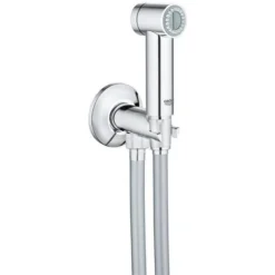 Grohe Sena Trigger Spray 35 Wall Holder Set With Angle Valve 1 Spray, Chrome (26329000)