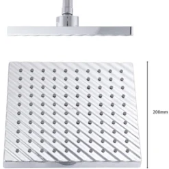 ABS Shower Head, Chrome [QLI-FA-H02] (QLI-FA-H02) -Bathroom Supplies Store 58514541 5