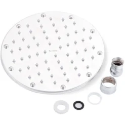 Shower Head Stainless Steel / ABS, Chrome [QLI-FA-H01] (QLI-FA-H01) -Bathroom Supplies Store 58514542 5