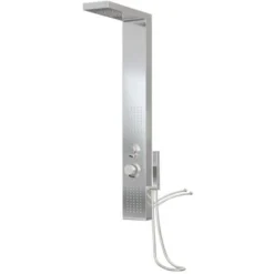 Shower Panel System Stainless Steel Square VidaXL -Bathroom Supplies Store 58881722 4